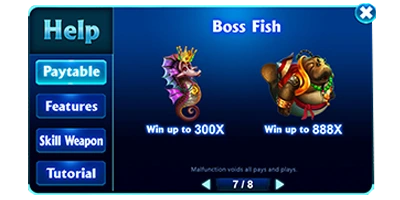 อัตราจ่ายเกมยิงปลา boss